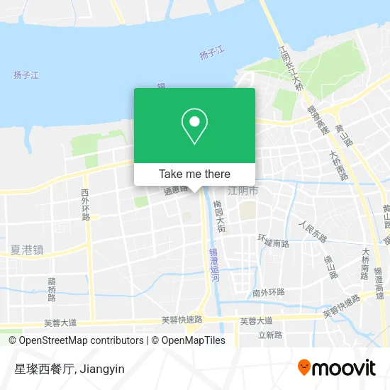 星璨西餐厅 map