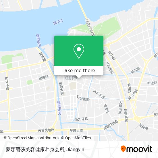 蒙娜丽莎美容健康养身会所 map