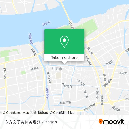 东方女子美体美容苑 map