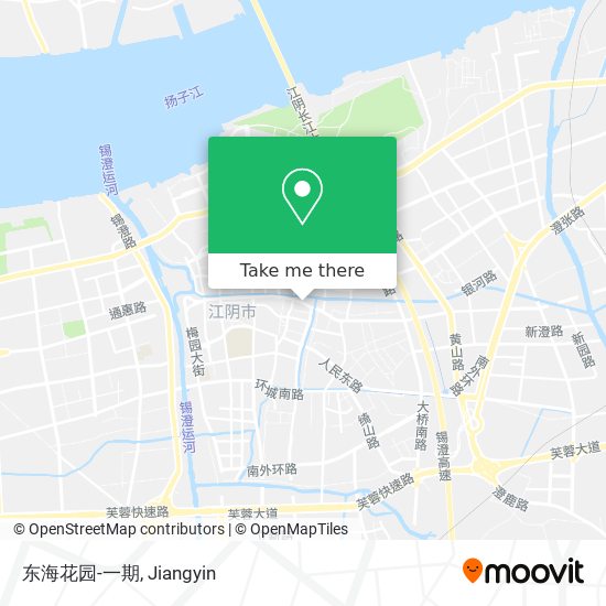 东海花园-一期 map
