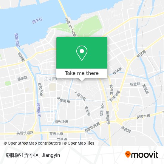 朝阳路1弄小区 map