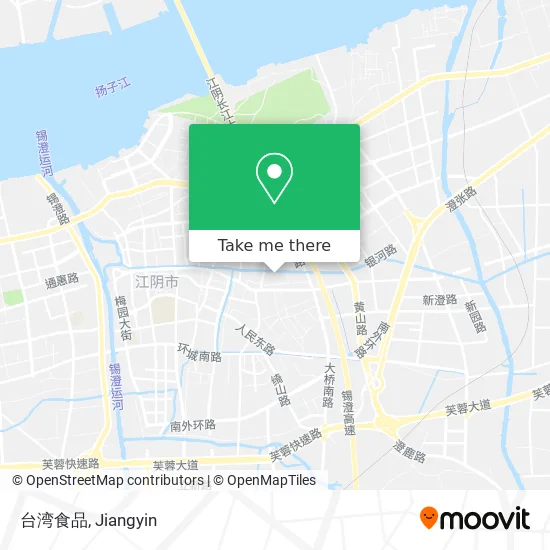 台湾食品 map