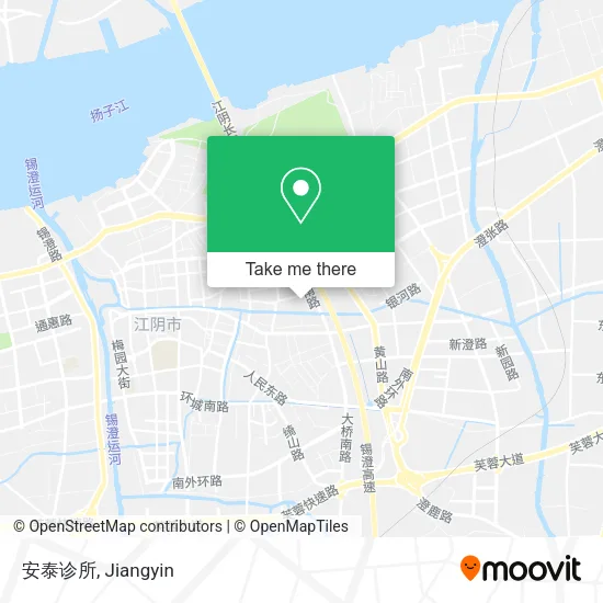 安泰诊所 map