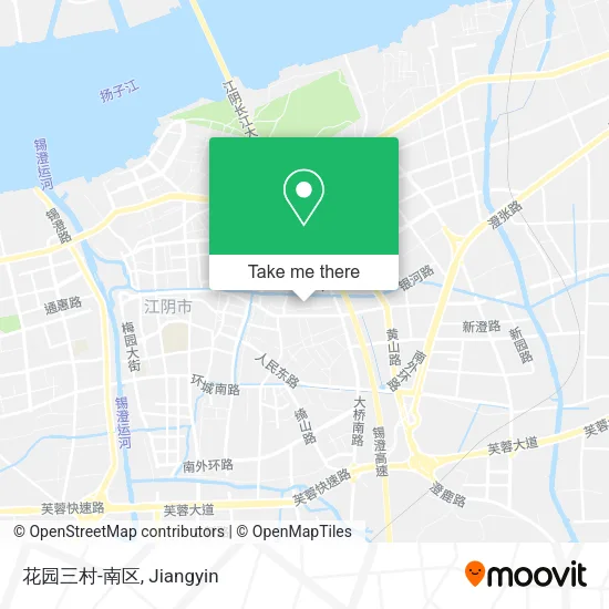 花园三村-南区 map