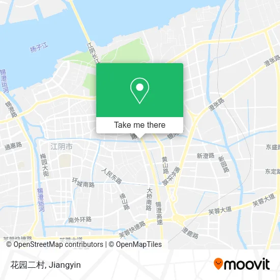 花园二村 map