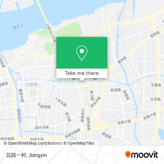 花园一村 map