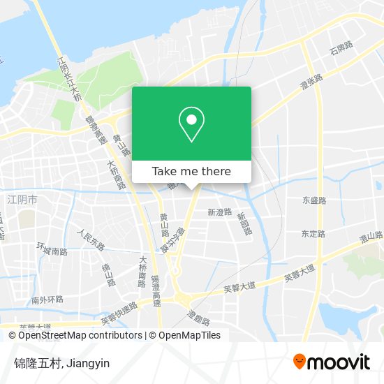 锦隆五村 map
