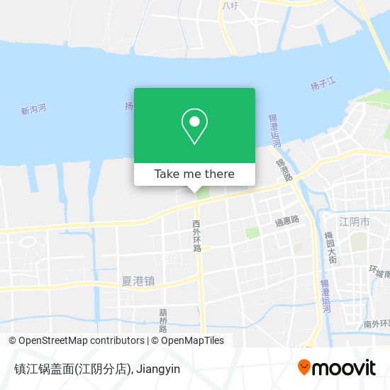 镇江锅盖面(江阴分店) map