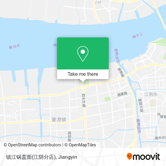镇江锅盖面(江阴分店) map