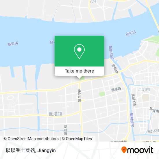 碟碟香土菜馆 map