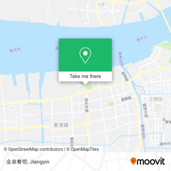 金泉餐馆 map