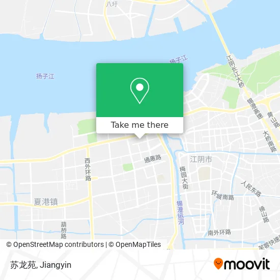 苏龙苑 map