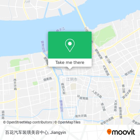 百花汽车装璜美容中心 map