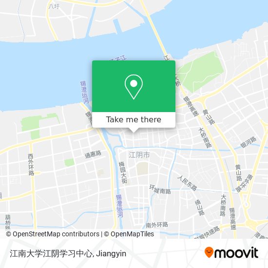 江南大学江阴学习中心 map