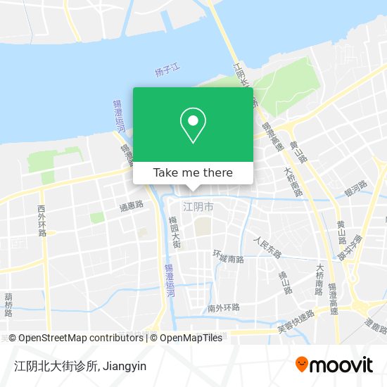 江阴北大街诊所 map