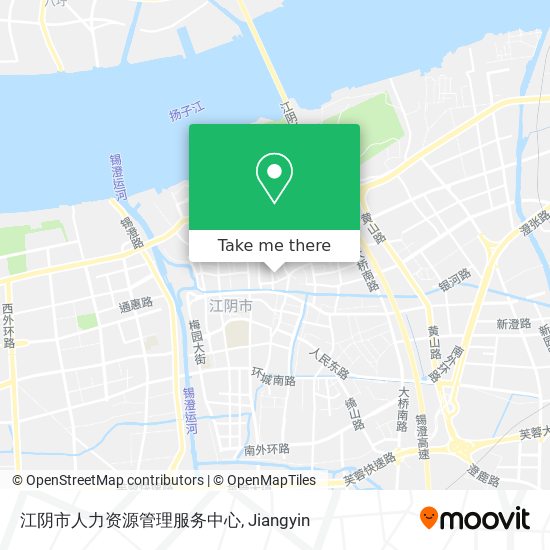 江阴市人力资源管理服务中心 map