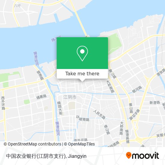 中国农业银行(江阴市支行) map
