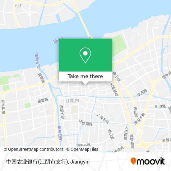 中国农业银行(江阴市支行) map