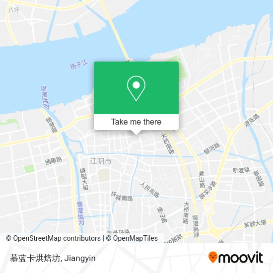 慕蓝卡烘焙坊 map