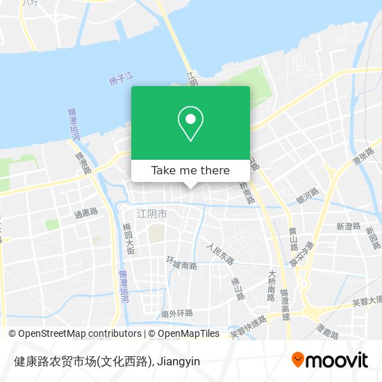 健康路农贸市场(文化西路) map