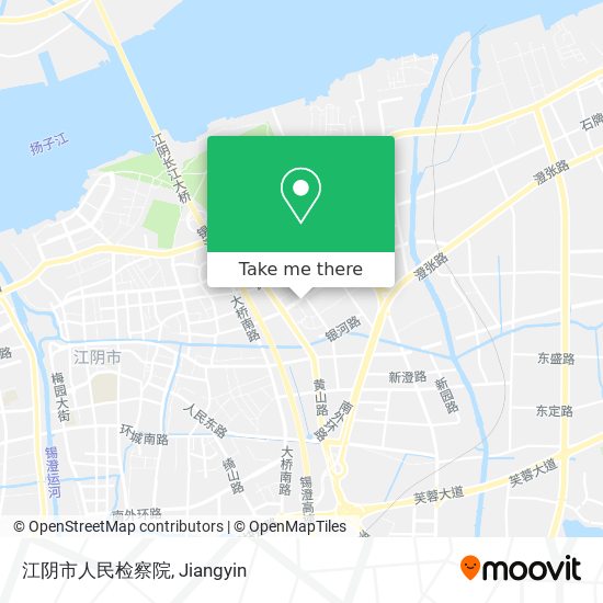 江阴市人民检察院 map