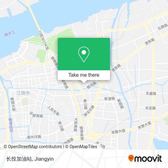 长投加油站 map