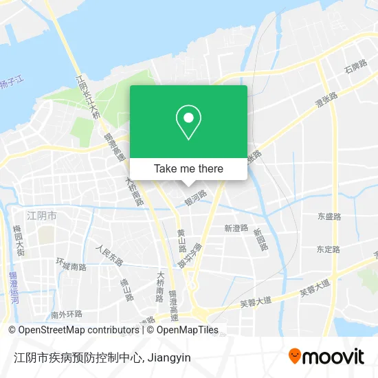 江阴市疾病预防控制中心 map