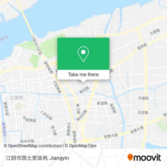 江阴市国土资源局 map