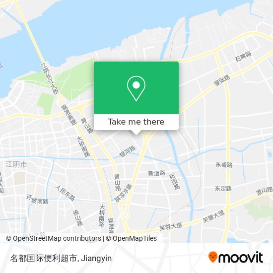名都国际便利超市 map