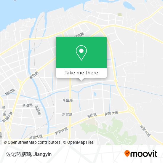 佐记药膳鸡 map