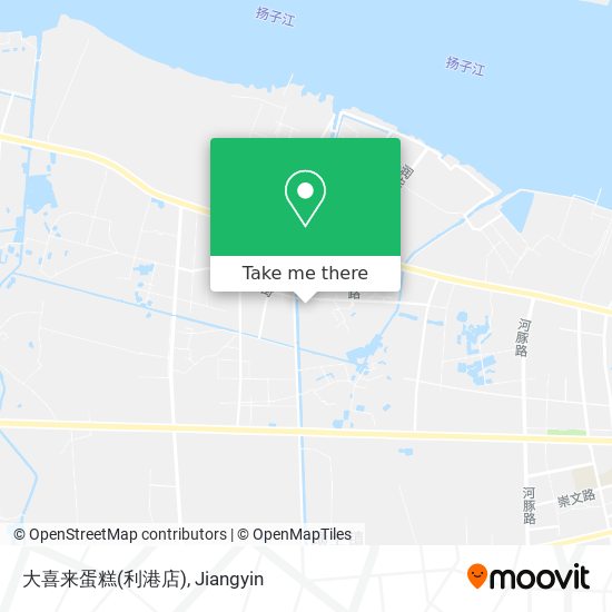 大喜来蛋糕(利港店) map