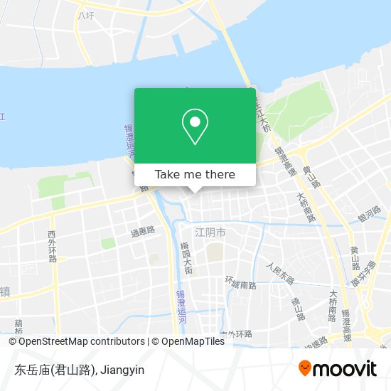 东岳庙(君山路) map