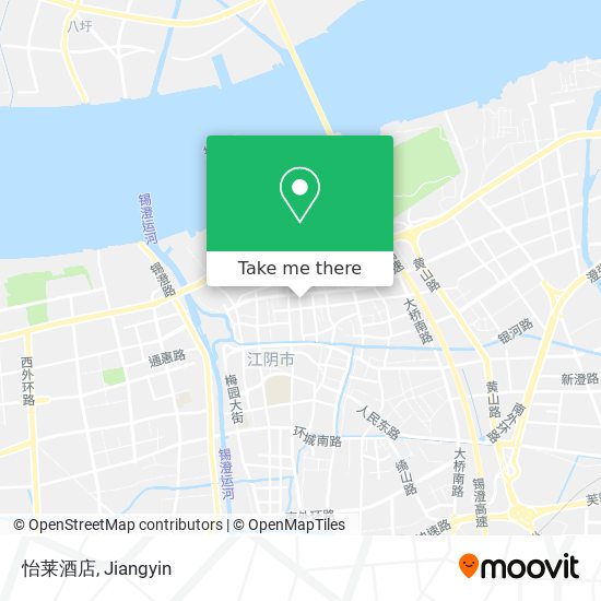 怡莱酒店 map