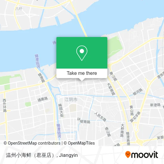 温州小海鲜（君巫店） map