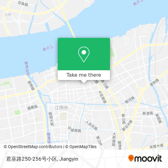 君巫路250-256号小区 map