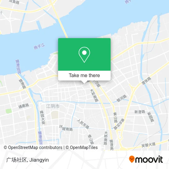 广场社区 map
