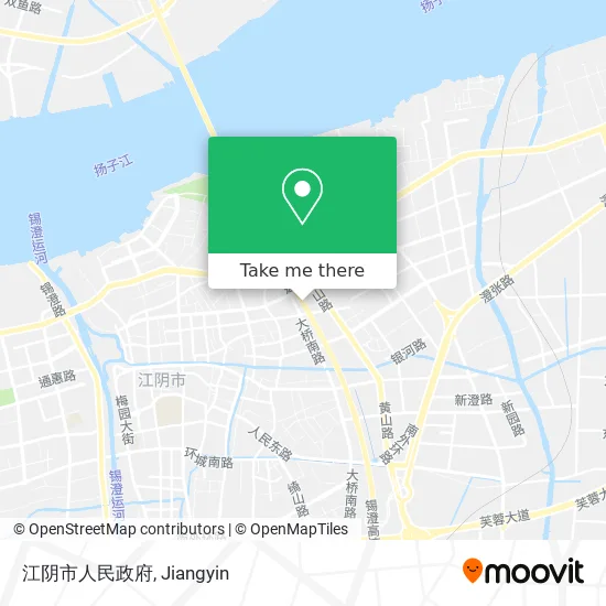 江阴市人民政府 map