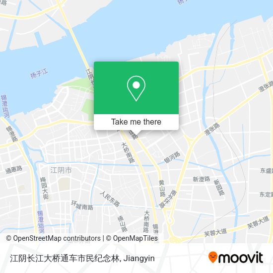 江阴长江大桥通车市民纪念林 map