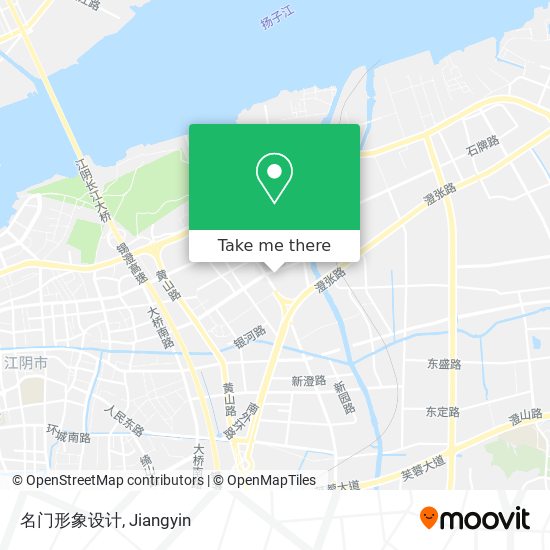 名门形象设计 map