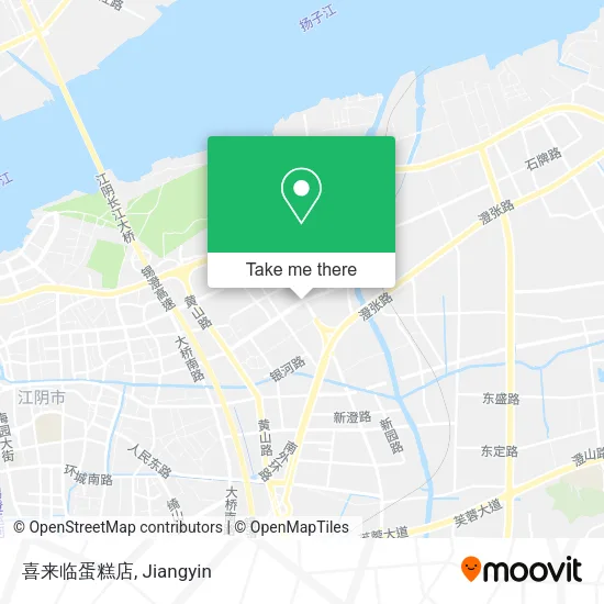 喜来临蛋糕店 map