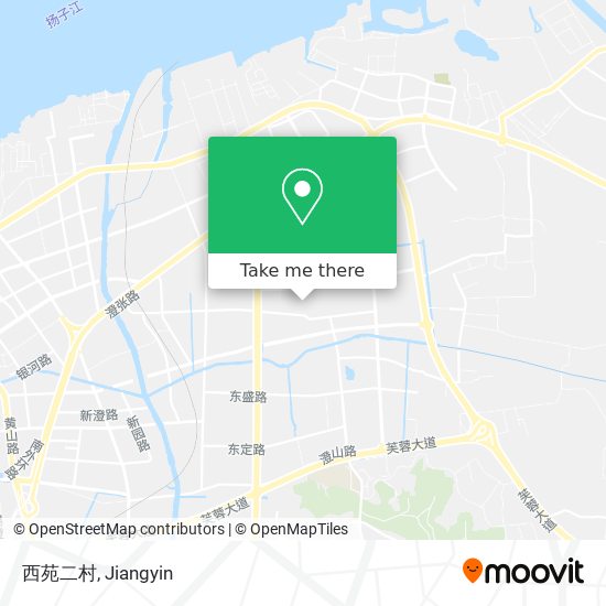 西苑二村 map