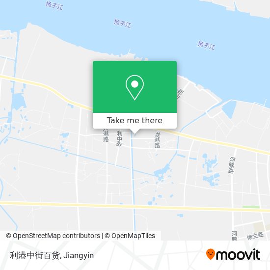 利港中街百货 map