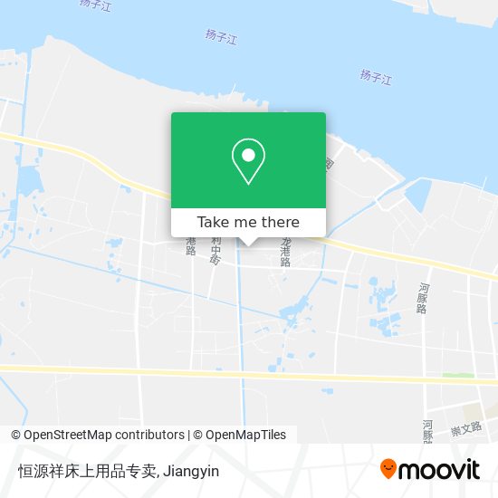 恒源祥床上用品专卖 map