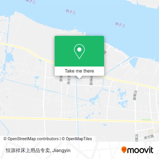 恒源祥床上用品专卖 map