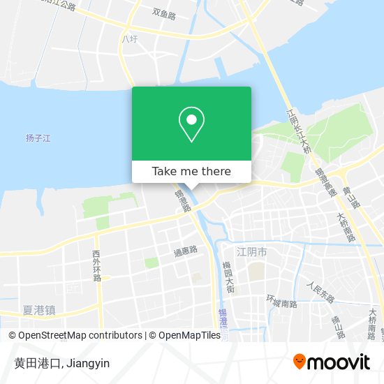 黄田港口 map