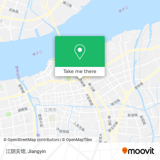 江阴宾馆 map