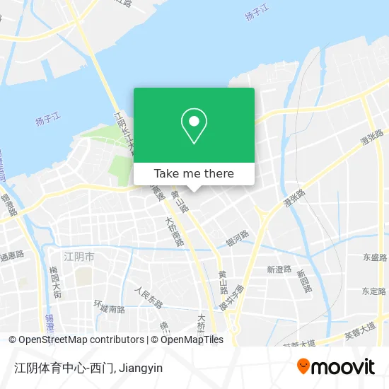 江阴体育中心-西门 map