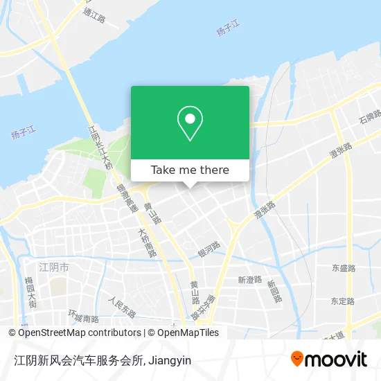 江阴新风会汽车服务会所 map