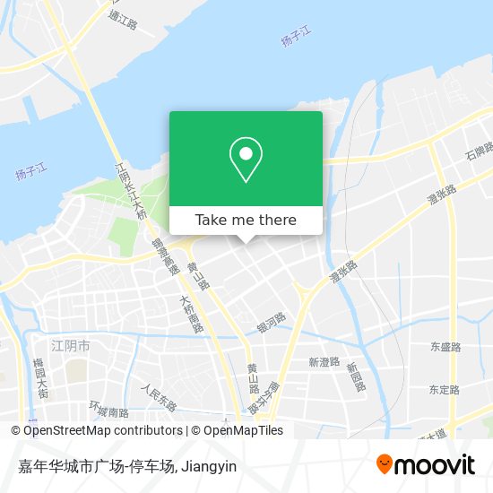 嘉年华城市广场-停车场 map