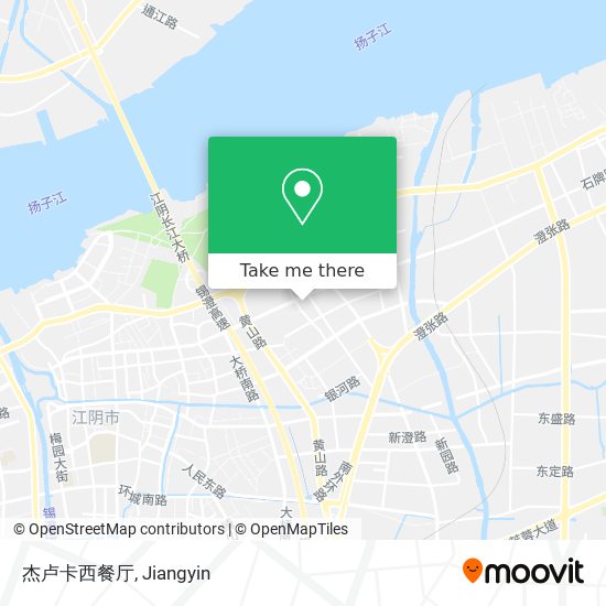 杰卢卡西餐厅 map